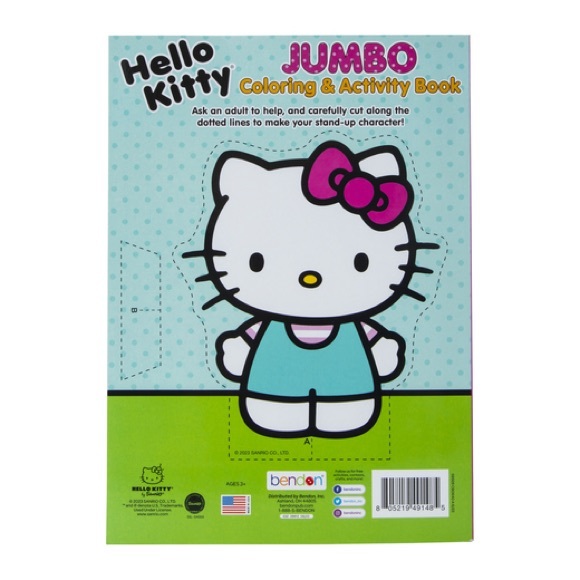 Hello kitty coloring book and crayons - Picture 5 of 5